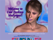 Tablet Screenshot of cooldesktopwallpaper.com